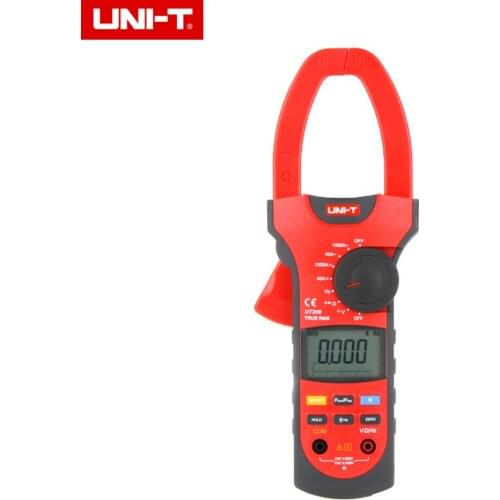 UNI-T UT209 4000 Counts LCD Clamp Digital Multimeter AC DC Voltage Amp Ohm Hz Tester