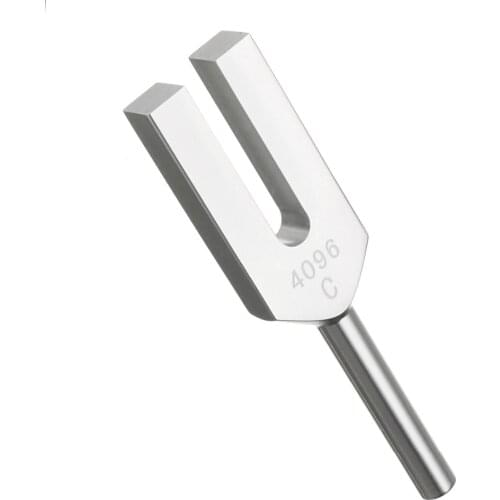 High-frequency Energy Tuning Fork Crystal 4096HZ Medical Tuning Fork Aluminum Alloy Healing Sound Vibration Therapy Medical Tool