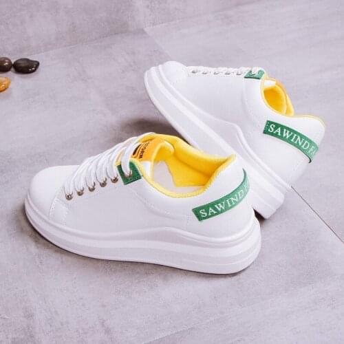 Sport Shoes Woman White Platform Sneakers Woman Spring Comfortable Walking Shoes Women Trainers Zapato De Mujer Verano Casual