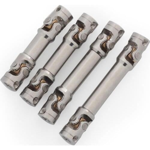 1PCS RC Crawler Car Stainless Steel Drive Shaft Universal Joint 45-80mm for 1/14 Tamiya D90 99S MN86K Body