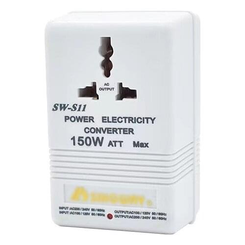 150W 110V to 220V 2200V to 110V Step-Up Down Voltage Converter Transformer Travel Dual Channel Power Converter