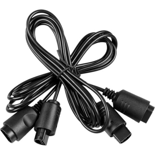 2Pcs for N64 Extension Cable Controller Game Console Portable Charging Data Joystick Adapter