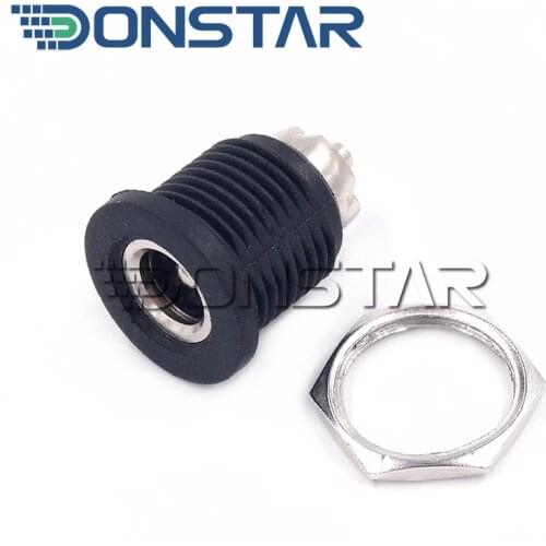 5PCS 5A 30V Electric Car Charging DC Jack Large Current Power Outlet For Instrument Female Panel Mount Connector 5.5mm 2.1mm