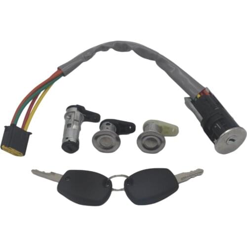 FULL SET IGNITION SWITCH TAILGATE LOCK FOR RENAULT DACIA LOGAN 806014108R 6001549589 487004353R 36.451.600
