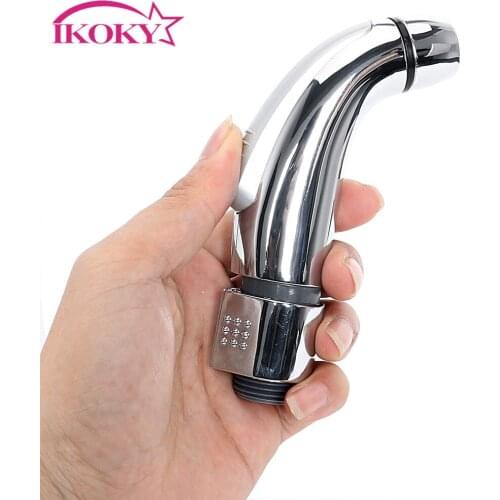 IKOKY Anal Cleaner Rectal Sprayer Anal Shower Sex Toys for Men Women Butt Plug Faucet Bathroom Men Women Enema Vaginal Rinse
