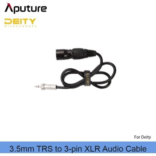 Aputure Deity 3.5mm TRS to 3-pin XLR Audio Cable for Deity