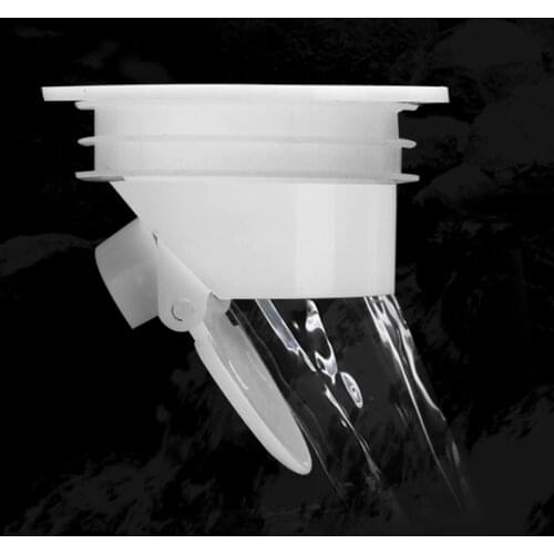 White Bathtub Plug Bathtub Kitchen Sink Drain Core Insect-proof And Anti-back Taste Drain Valve Anti-odor Backflow Filter TSLM1