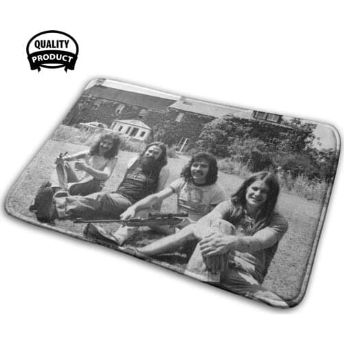 Black Su The 3D Soft Non-Slip Mat Rug Carpet Cushion Metal Music S Th Heavy Black Metal Power Metal