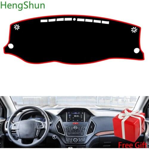 For lifan X80 2017Car Styling Dash Mat Dashmat Dashboard Sticker Cover Sun Shade Dash Board Cover Carpet