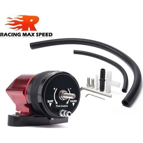 Racing Red & Black Intercooler Recirculation Blow Off Valve BOV Kit For Subaru WRX 01-17 Turbo/Intercooler bov-600rd