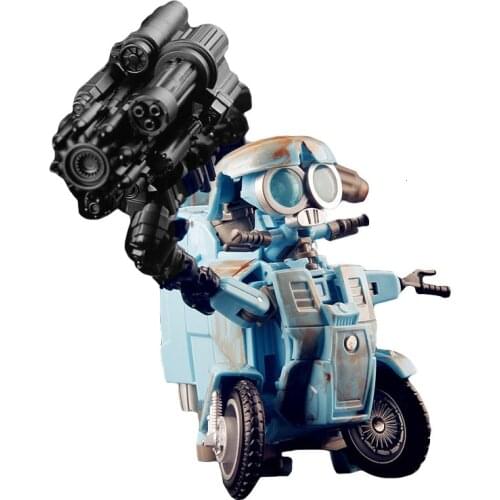 WEIJIANG Mw02 Transformation Toy Sqweeks Action Movie Figures Model Abs 13cm Alloy W8075 Oversize Deformation Motorcycle Robot