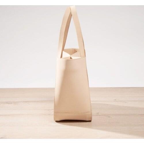 Cowhide Classic Vintage Handmade Tote Bag Women 2020 Fashion Designer Simple Real Leather Flap Sling Handbag Casual Summer Bags