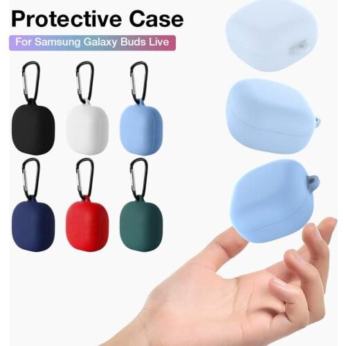 Hot Sale Silicone Case Box Protective Cover Anti-scratch Protector for Samsung Galaxy Buds Live Bluetooth Headset Protection New