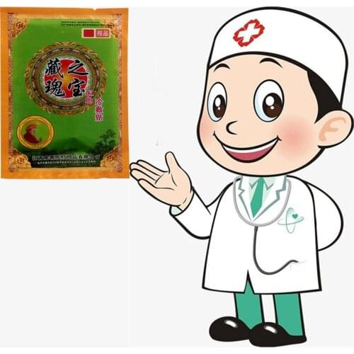 24pcs/3bags Toad venom sprain/joint/back/rheumatic arthritis pain relief patch Frozen shoulder/Lumbar/spine Medical Plasters Ana