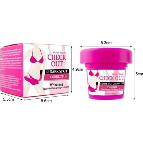 50g Privates Whitening Cream Dilute Areola Pink Lips Skin Care Anal Bleach Areola Vagina Lips Nipple Cream Intimate Body Cream
