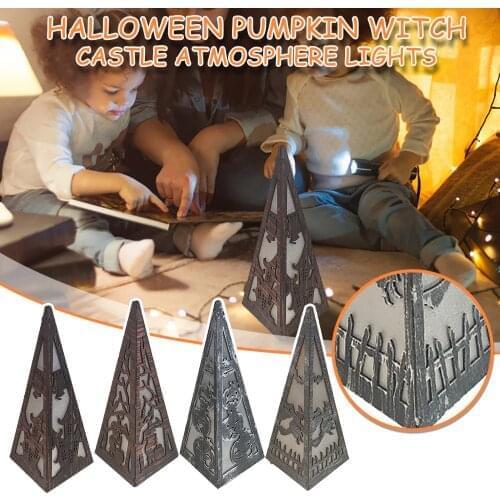 Holiday Decoration Halloween Atmosphere Light Holiday Castle Holiday Party Decoration Props Led Home Fairy Light Diy Decoration