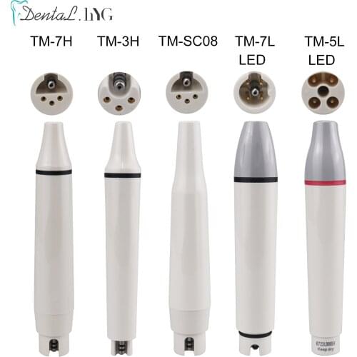 Dental Ultrasonic Piezo Scaler Handpiece Detachable Teeth whitening Scaler Handle Piezon Scaling Fit For WOODPECKER EMS DTE UDS