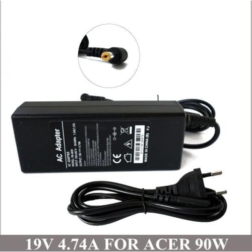 19V 4.74A 90W New Battery Charger With Laptop Charger Plug For Laptop Acer Aspire 5750 5750G 8200 8920G 8930 4930 4930G 6930