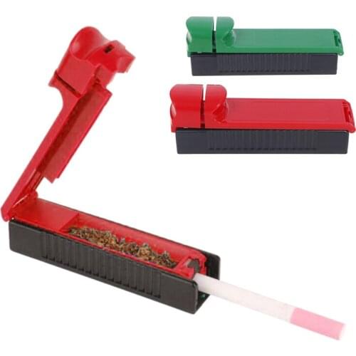 1 Pieces Plastic Cigarette Rolling Machine Manual Tobacco Roller for Smoking Accessories