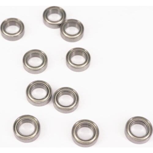 10)MR104ZZ 4x10x4mm P0 ABEC1 Deep Groove Ball Miniature Bearing Gcr15