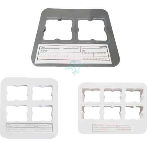 50pcs Dental Film Holder X-ray film clip Film Mount 6 holes 4holes 2 holes Dental Materials