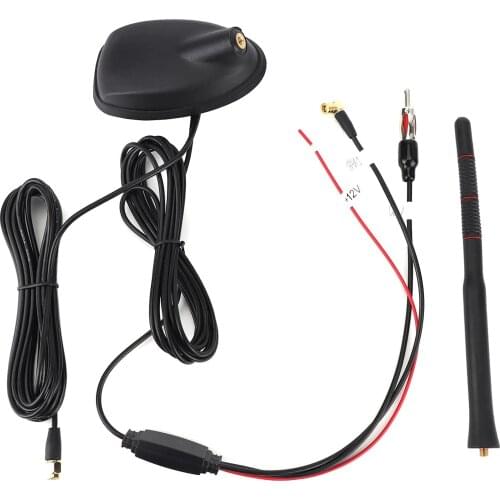 Car Antenna Car DAB+GPS+FM Antenna Active Amplified Roof Mount Waterproof Dustproof Aerial Universal Auto Accessories