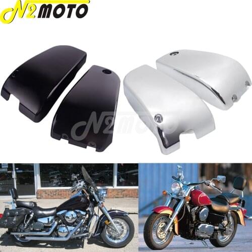 1 Pair Motorcycle Left & Right ABS Battery Side Fairing Covers Protection Guard For Kawasaki Vulcan VN1500 VN 1500 Classic Nomad