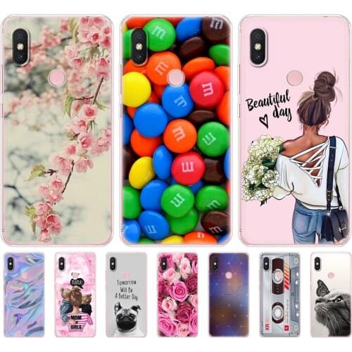 Case For xiaomi Redmi S2 Case Y2 Back Cover Phone Cases xiaomi Redmi Y2 bumper Hongmi S2 Coque Full Protection Soft