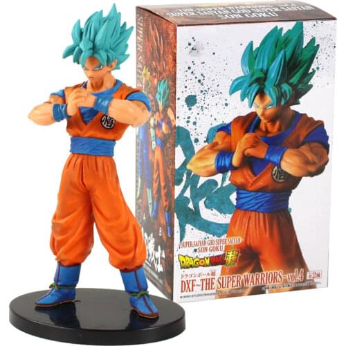 21cm Dragon Ball Z DBZ Anime Super Saiyan Son Goku Blue Hair Fuels PVC Action Figure Decoration Model Toy Kids Gift Brinquedos