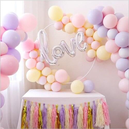 10inch Macaron Latex Balloons Pastel Candy Balloon Wedding Birthday Party Decoration Baby Shower Decor Air Globos Party Supplies