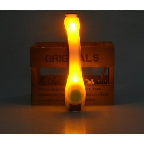 Premium LED Light Up Armband Reflective Adjustable Wearable Silicone Running Belt Strap Waterproof Glow in The Dark ASD8