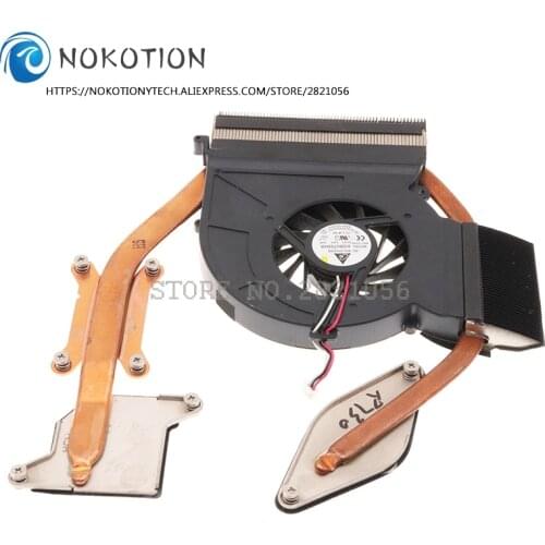 NOKOTION BA41-01226A BA62-00499A BA92-06347B Radiator For Samsung R730 NP-R730 17.3 inch Laptop Cooling Heatsink with fan