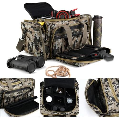 Range tactical Gun Bag Shooting Series Package Outdoor Multi-function Tactical Package Military Lockable Zipper Nylon