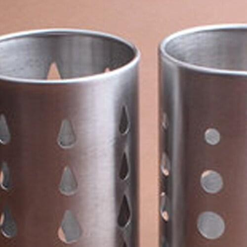 Stainless steel chopsticks tube manufacturers direct thickener and taller kitchen chopsticks cage cutlery cage chopsticks rack f