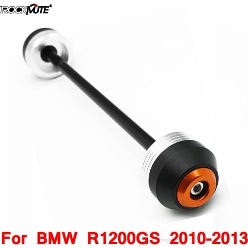 Motorcycle POM Wheel Protector For BMW R1200GS 2010 2011 2012 2013 Crash Slider Pad Circle Decoration Front