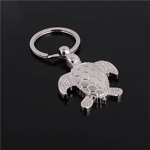 Cute Sea Turtle Keyring Keychain New 1Pc Classic 3D Pendant Key Chain Creative Gift For Men Women Wholesale