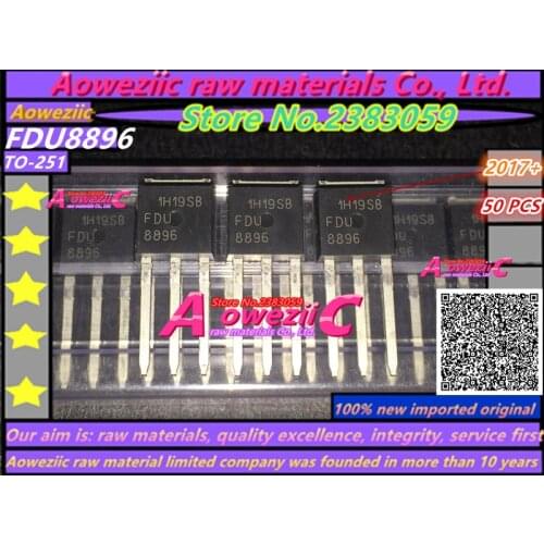 Aoweziic 2017+ 100% new imported original FDU8896 8896 TO-251 Field effect transistor 94A30V