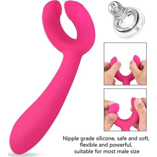 G-Spot Rabbit 3 Motors Dildo Vibrator Sex Toys for Women Men Adult Couples Silicone Clitoris Vagina Penis Stimulator Massager
