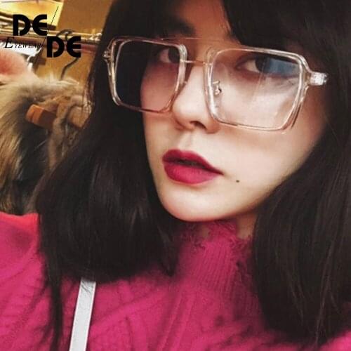 Ladies Square Sunglasses 2019 New Style Sun Glasses Brand Design Women Big Frame Eyewear For Outdoor Shades Goggles Oculos