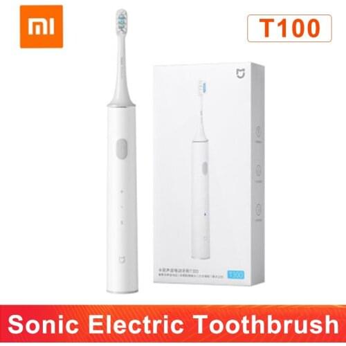 Xiaomi Mijia T100 Sonic Electric Toothbrush Cordless USB Rechargeable Toothbrush Waterproof Ultrasonic Automatic Tooth Brush