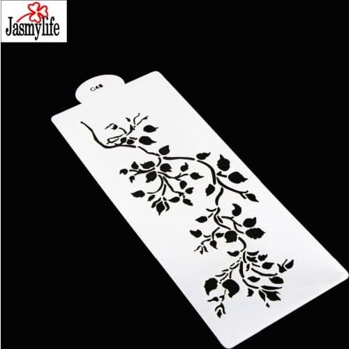 1pc Cupcake Decoration Bakeware Cookie Leaves Fondant Decorating Cake Stencil Kitchen Leaf Template Mold Baking Tools For Cakes