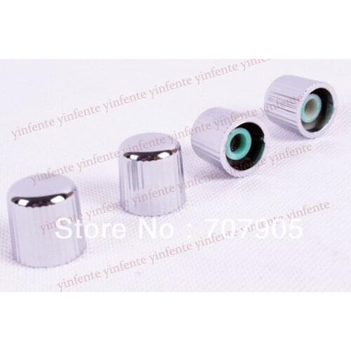 2 Set of 8 Chrome Guitar Knob For electric Guitar pick up