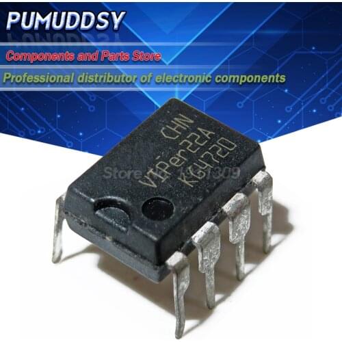 5PCS VIPer22A DIP8 VIPer22 DIP 22A DIP-8 new and IC