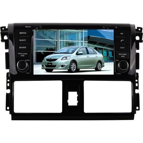 7'' Android 8.0 7.1 eight Octa core Car CD DVD GPS Player NAVIGATION AUTO for Toyota YARIS Sedan VIOS 2013~2016 4g ram 32g rom