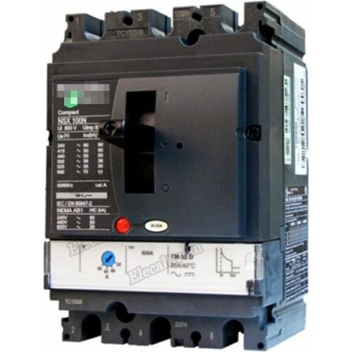 Circuit Breaker Compact NSX160F TM125D - 3P 3D LV430631 160A 690V AC