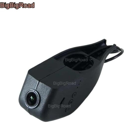 BigBigRoad Car wifi DVR For Volkswagen sagitar / C-trek / magotan / Beetle / Caravelle / Scriocco Video Recorder dash cam