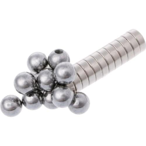 Deek Robot 12Pcs/set Screw Ball + Round Magnetic Bracket For 3D Printer Reprap Delta Kossel K800