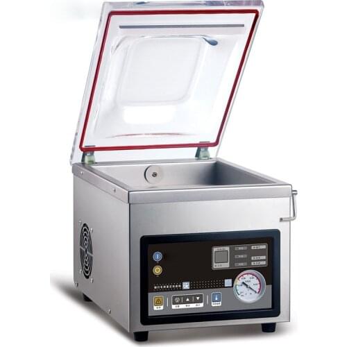 DZ-260PD bank special vacuum sealer Bill paper currency vacuum packaging machine Commercial food sealing machine 220v