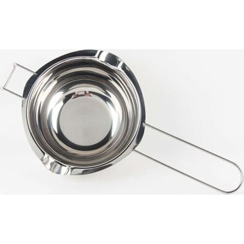 Long Handle Melting Pot Stainless Steel Antiscald Chocolate Melter DIY Scented Candle Soap Melte Tank Butter Cheese Heating Pot