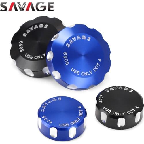 Front Rear Brake Reservoir Caps For YAMAHA MT09 MT-09 YZF R7 YZF-R7 2021 2022 Motorcycle CNC Oil Fluid Cylinder Cover MT 09